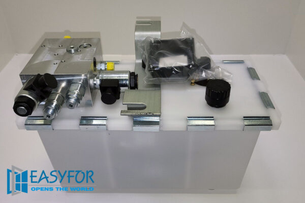 Hydraulikoneikko, 2-venttiilinen, Työntyväkärkinen K-Silta, ASENNETTUNA! - Image 2