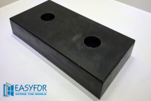 Törmäyspuskinpari 250x500x90mm, ASENNETTUNA!