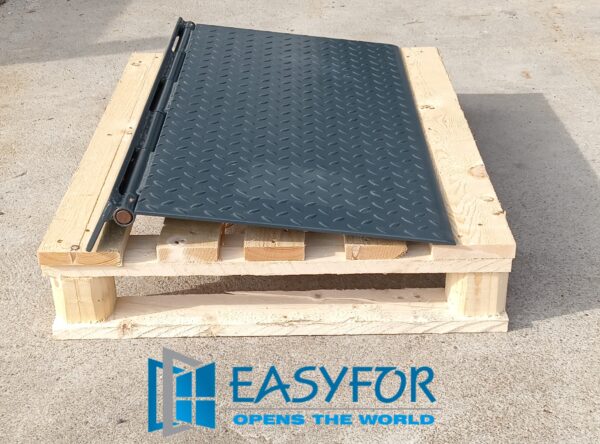 Lippa, 800x400mm, RAL7016 tumma harmaa, Nostopöytä, ASENNETTUNA! - Image 2